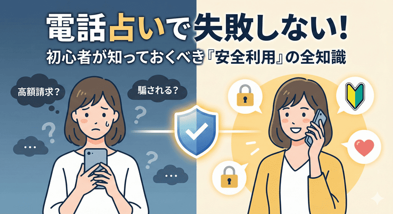 電話占いで失敗しない！初心者が知っておくべき「安全利用」の全知識